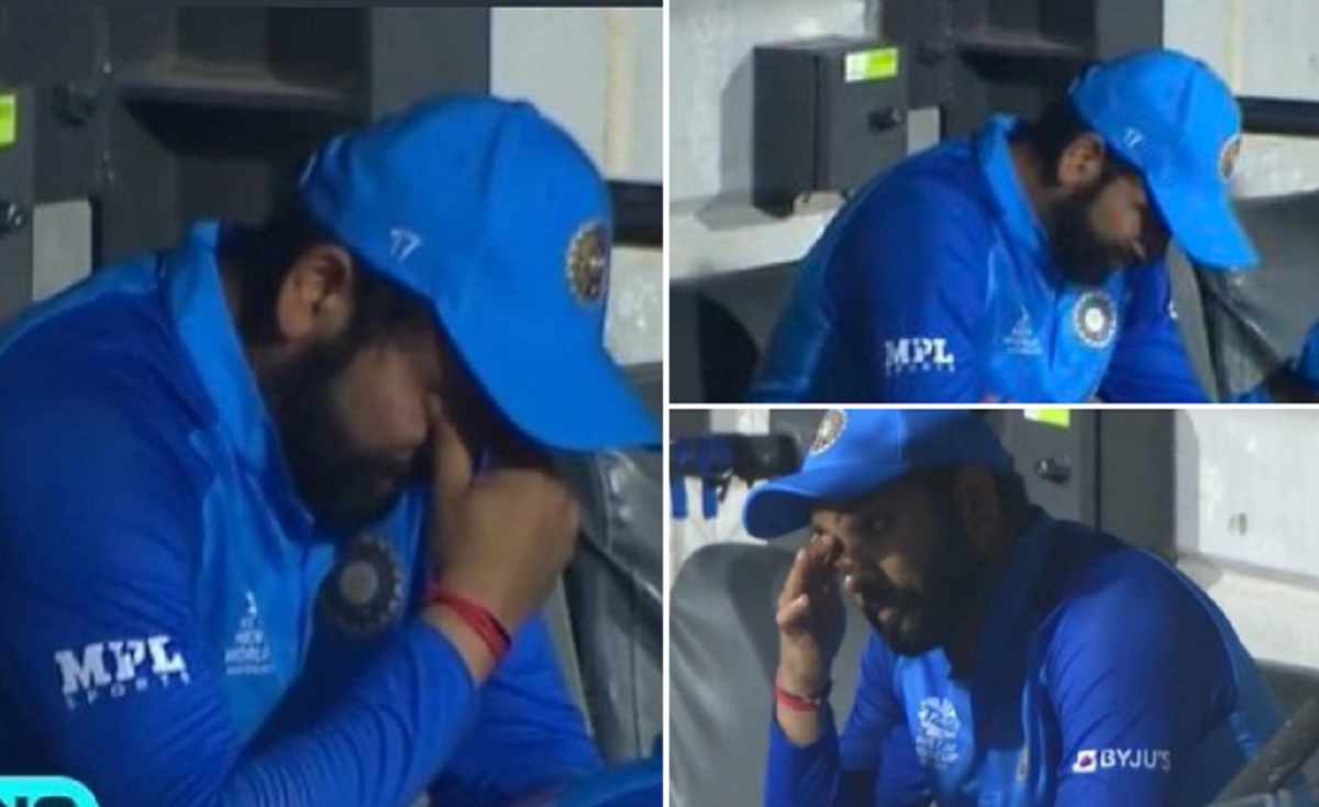 T20 World Cup 2022: Coach Rahul Dravid Consoles Teary-Eyed Rohit Sharma ...