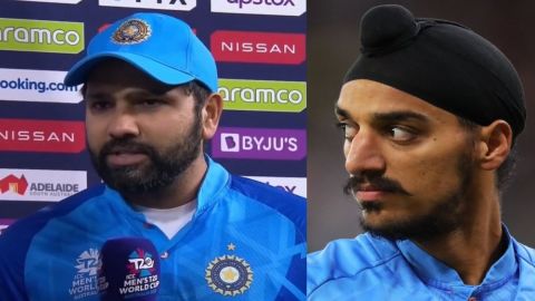 Cricket Image for T20 World Cup Ind Vs Ban Rohit Sharma On Arshdeep Singh And Mohammed Shami 