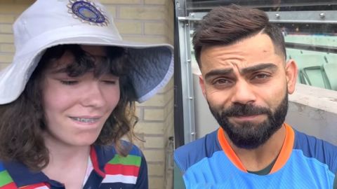 Cricket Image for Virat Kohli Promises To Meet Blind English Fan