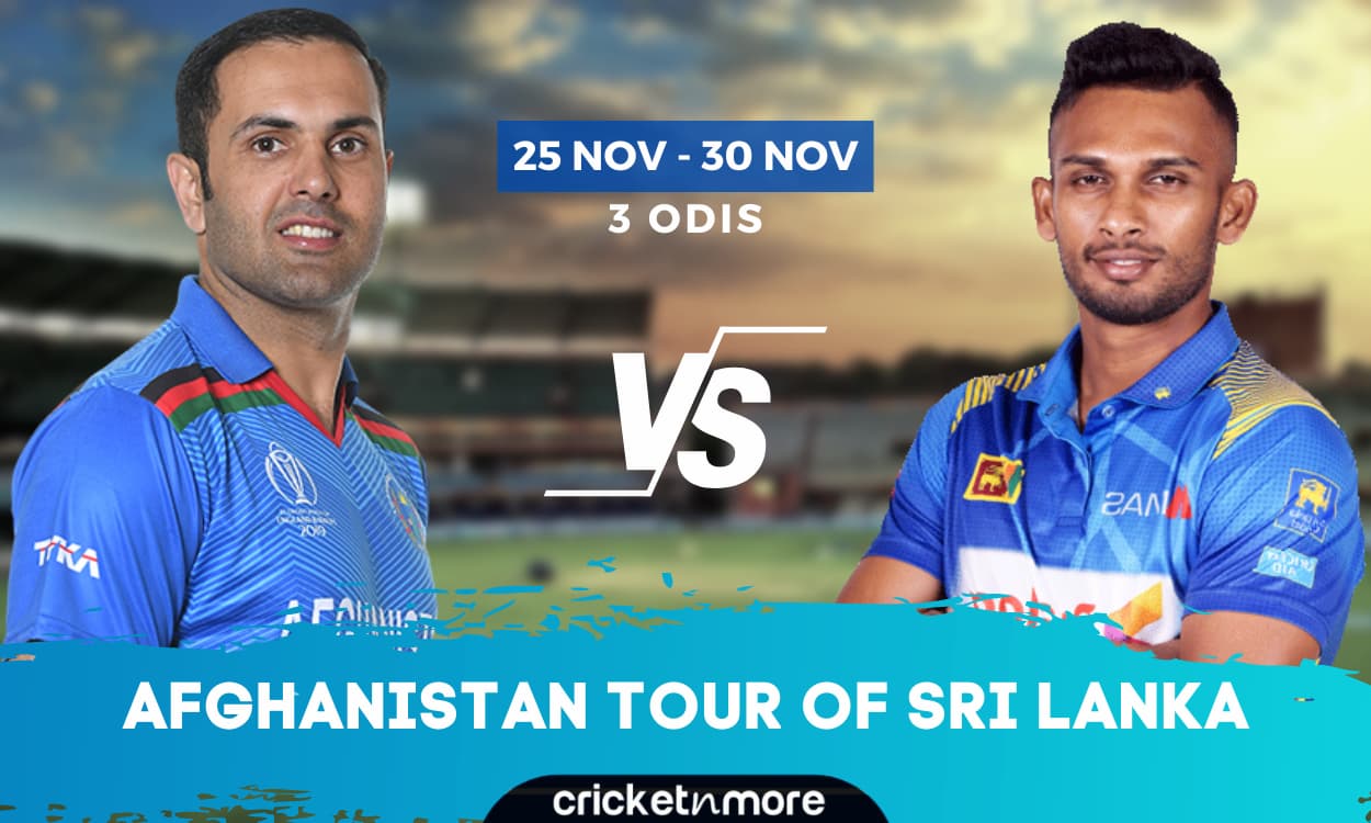 sri lanka vs afghanistan tour