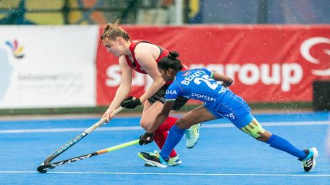 Beauty Dungdung hoping to live up to her region's hockey legacy at Women's Nations Cup