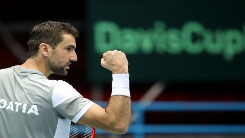 Davis Cup: Marin Cilic seals 2-0 win over hosts Spain to send Croatia into semifinals
