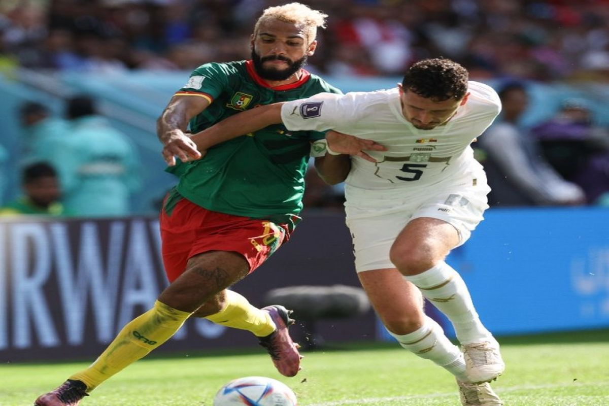 FIFA World Cup: Cameroon rally to hold Serbia in six-goal thriller