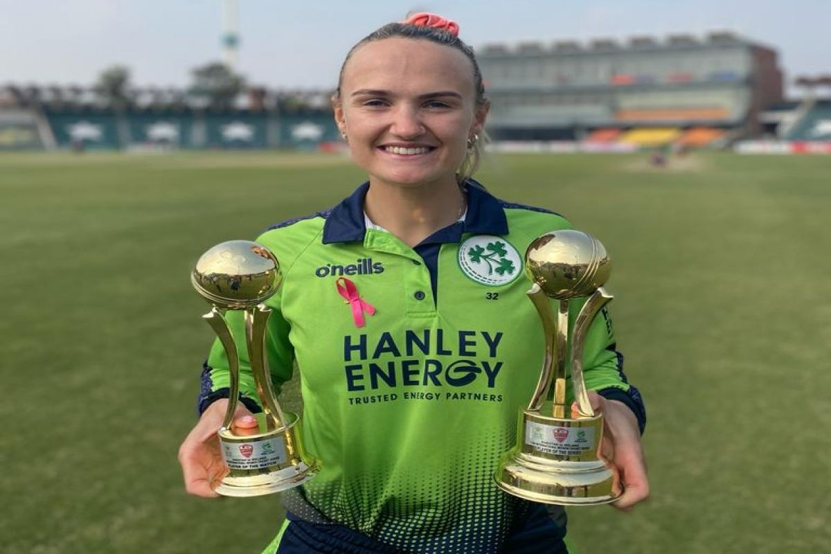 Gaby Lewis stars in Ireland women's historic T20I series victory over Pakistan in Lahore