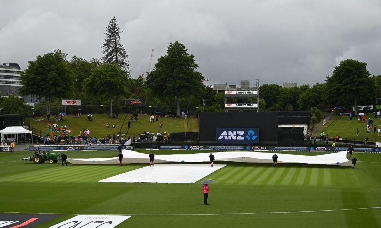 IND vs NZ: Rain Halts Play Again At Hamilton, More Overs To Be Reduced In 2nd ODI