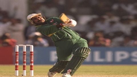 Javed Miandad.(photo:PCB/Twitter)