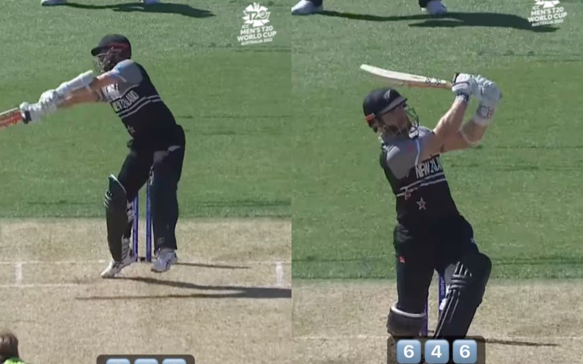 Cricket Image for VIDEO : 6,4,6 विलियमसन ने दिखाया रौद्र रूप, 18वें ओवर में नहीं दिखाया रहम