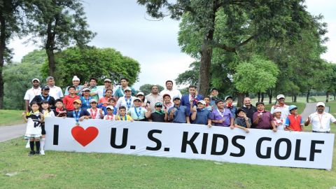 More than 100 young golfers from eight countries tee off at US Kids Golf Indian Championship