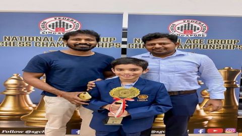 Mumbai boy Avyaay Garg bags silver in Singapore chess event