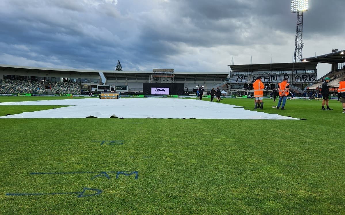 NZ vs IND 3rd T20I: Toss Delayed Due To Wet Outfield