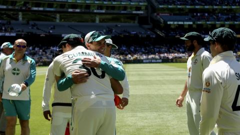 Cricket Image for Pat Cummins Hits Back At Former Coach Justin Langer; Says 'No Cowards In An Austra