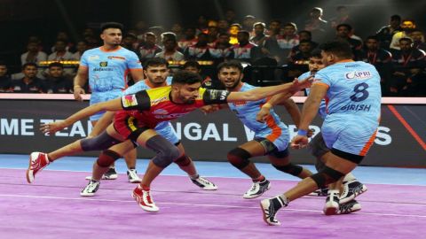 PKL 9: Maninder Singh helps Bengal Warriors win against Bengaluru Bulls