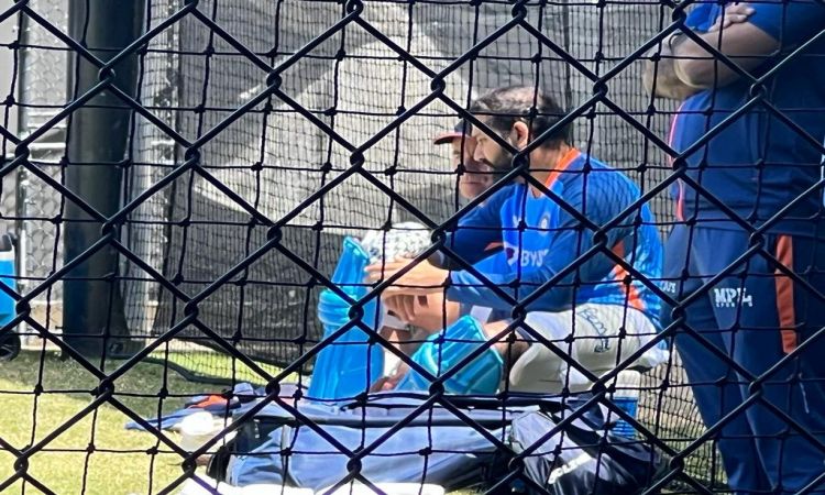 Injury scare for Rohit Sharma during nets ahead of the semi-final against England