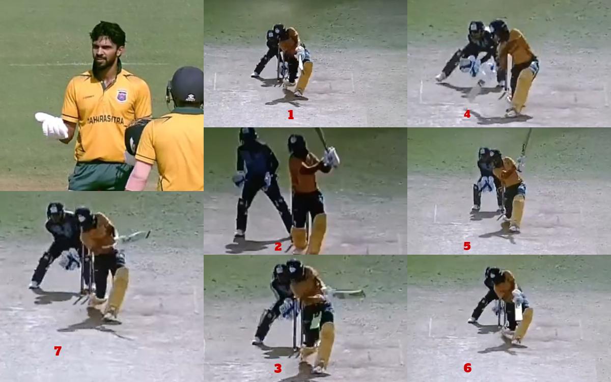 Cricket Image for Ruturaj Gaikwad Scripts History; Smacks 7 Sixes In An Over Against Uttar Pradesh I