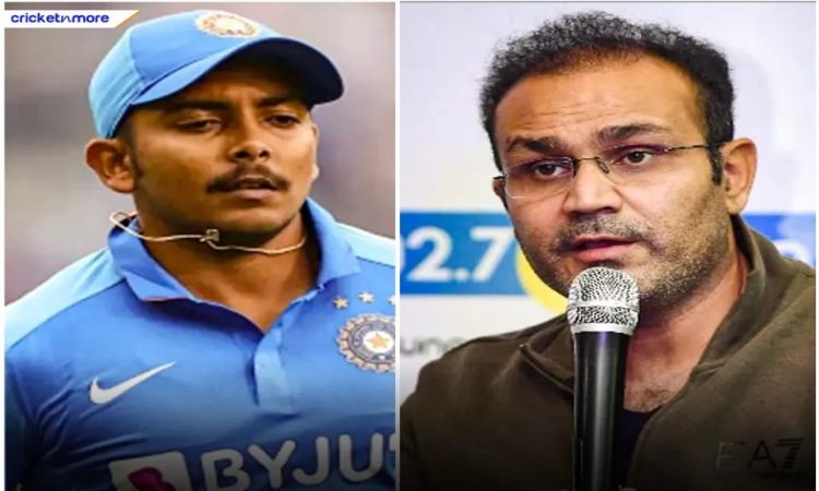 Virender Sehwag on Prithvi Shaw’s absence from New Zealand Tour