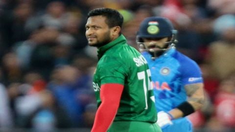 Shakib Al Hasan returns to Bangladesh ODI squad for series against India