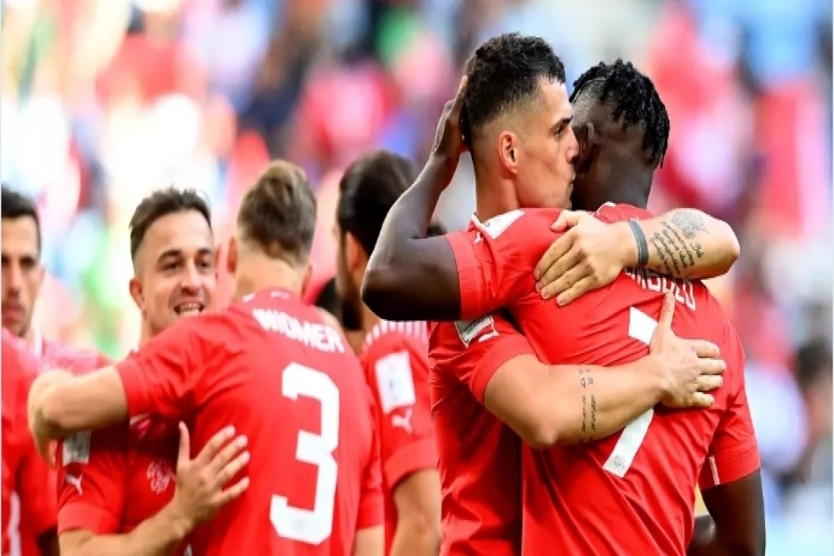 Switzerland beat Cameroon 1-0.
