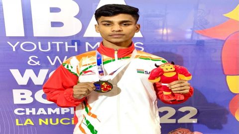Vishwanath, Vanshaj, Devika clinch gold medals at Youth World Boxing Championships.