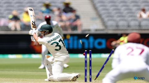 AUS vs WI 1st Test: Australia lost just one wicket at Lunch on Day 1!