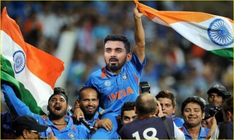 Cricket Image for 'छोटे मैच का बड़ा खिलाड़ी केएल राहुल', सोशल मीडिया पर भड़के फैंस बोले- 'Happy Reti
