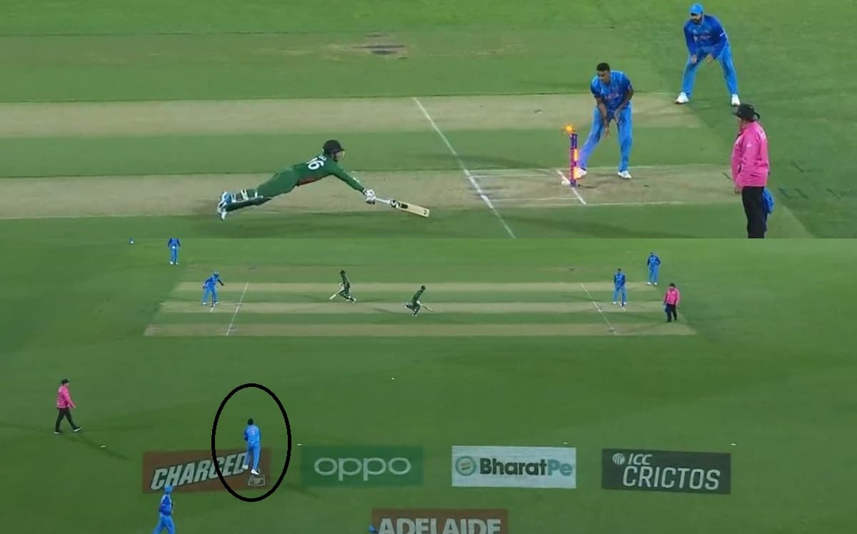 Cricket Image for 'कमाल कर दिया केएल राहुल', सटीक थ्रो से खत्म कर दी लिटन दास की कहानी; देखें VIDEO