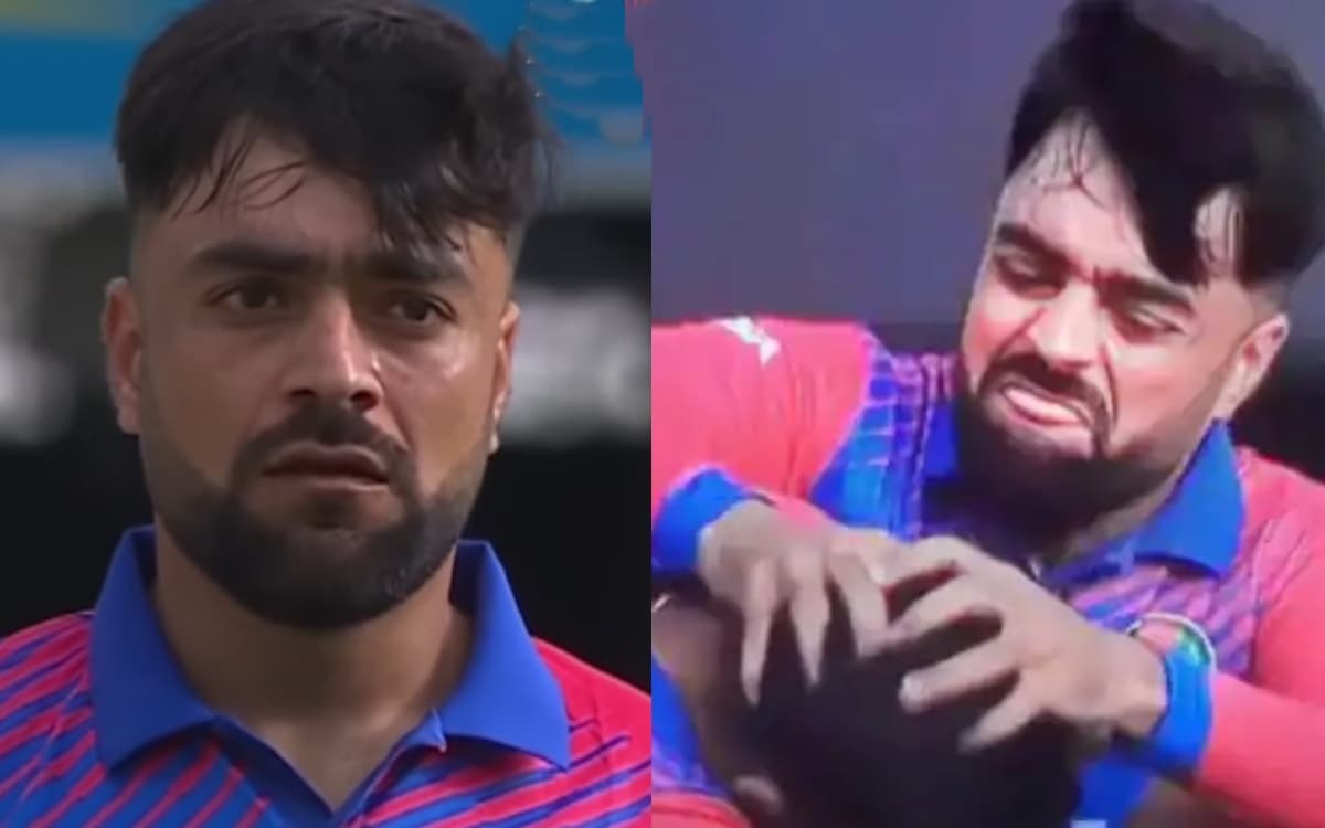 Cricket Image for साथी खिलाड़ी पर भड़के राशिद खान, फिर हुआ कुछ ऐसा; देखें VIDEO