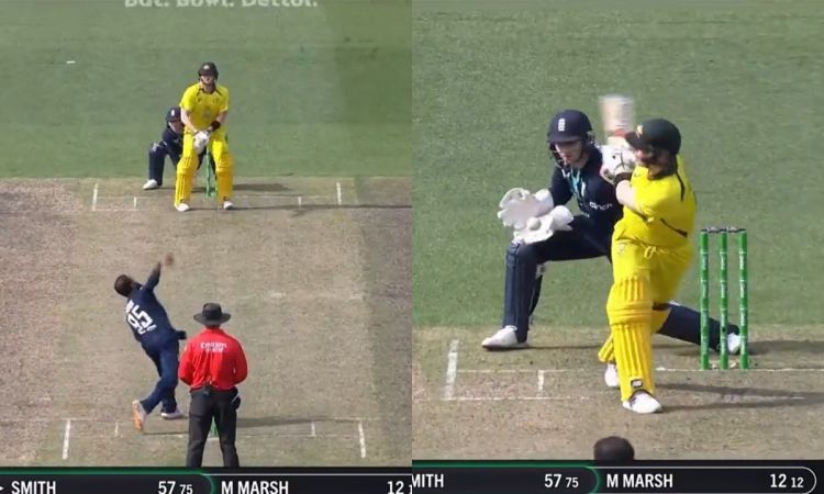 WATCH: Steve Smith Goes For A 'Peculiar' Switch Hit Against Adil Rashid
