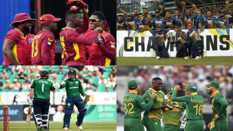 Cricket Image for World Cup Super League Qualification Scenario: Sri Lanka, South Africa, Ireland, W