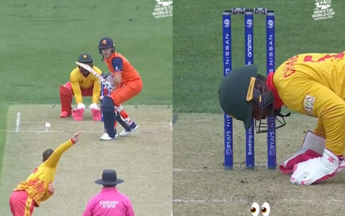 Cricket Image for VIDEO : विकेटकीपर ने तो हद ही कर दी, बल्लेबाज़ मान चुका था हार लेकिन फिर भी नहीं ह