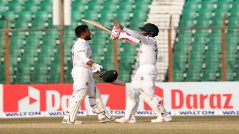 1st Test: Zakir Hasan becomes fourth Bangladesh batter to make century on Test debut