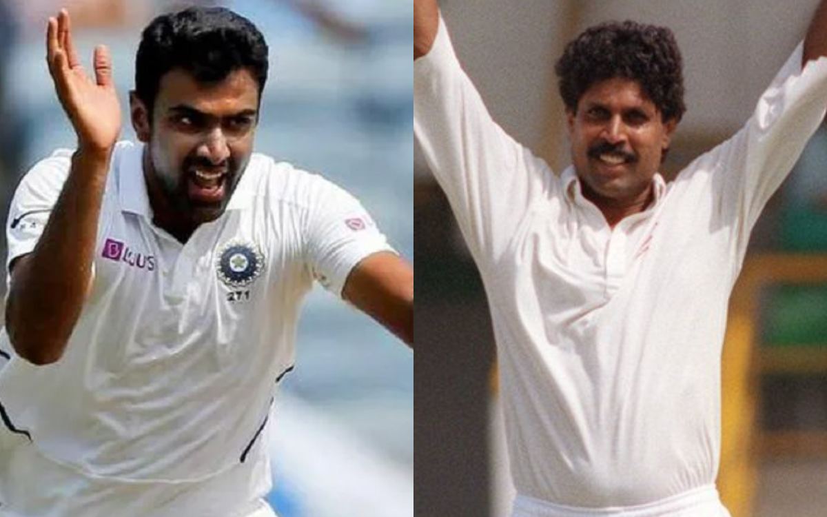 R Ashwin 2nd Indian after Kapil Dev with 3000 runs and 400 wickets in Tests