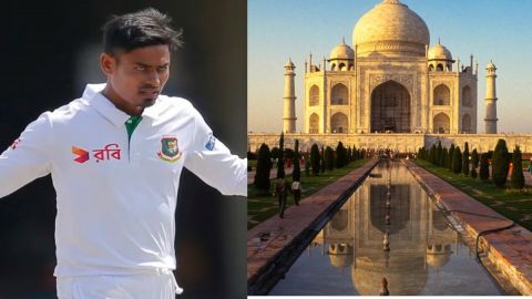 Cricket Image for Bangladesh Vs India Brad Hogg Calls Taijul Islam Taj Mahal