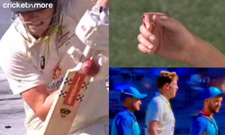 Cricket Image for Live मैच में Cameron Green का निकला खून, 144 kph की रफ्तार नहीं सके झेल; देखें VID
