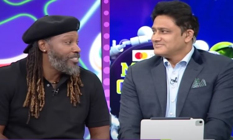 Cricket Image for Chris Gayle Dig At Anil Kumble During Ipl Auction