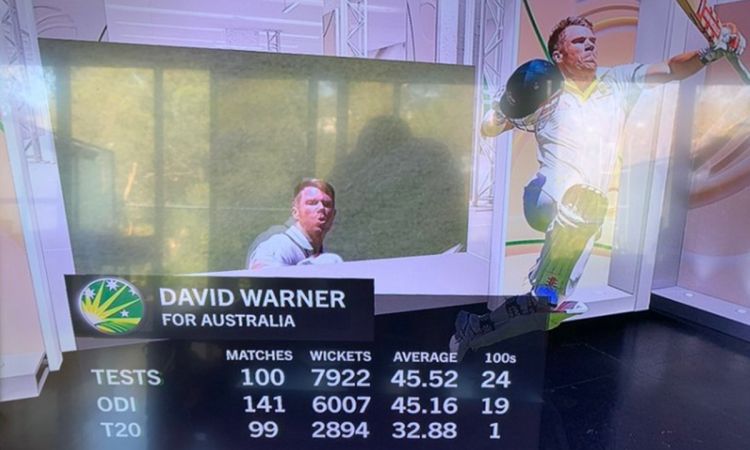 Cricket Image for David Warner Fox Sports Made A Massive Blunder 