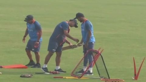 Cricket Image for Ind Vs Ban Rahul Dravid Working With Kl Rahul