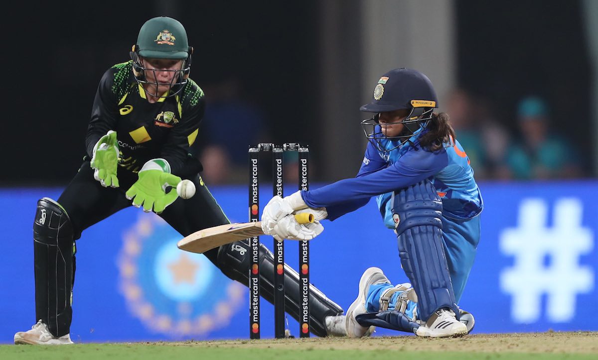 India women Post 172/5 against Australia Women In first T20I