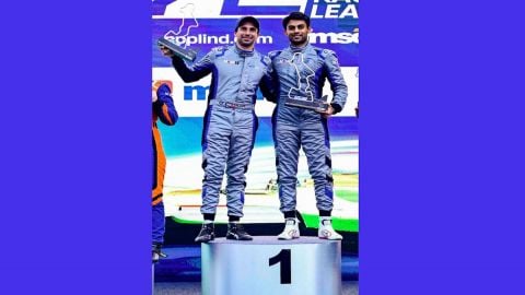 Indian Racing League: Akhil Rabindra, Neel Jani win Feature Race to keep Hyderabad Blackbirds on top