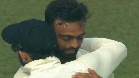 Cricket Image for Ind Vs Ban Jaydev Unadkat Test Wicket Dismissed Zakir Hasan