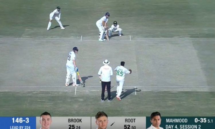 Cricket Image for Joe Root bats left handed in Rawalpindi Test Pak Vs Eng