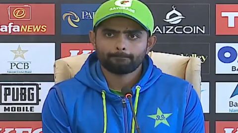 Cricket Image for Pak Vs Eng Babar Azam Responds To Question From Journalist 