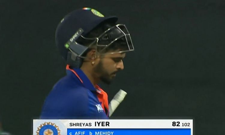 Shreyas Iyer becomes the fastest ever Indian to reach 1500 runs in ODIs