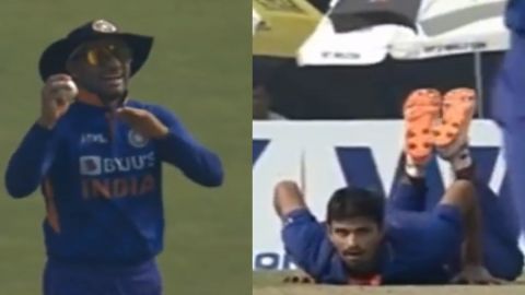 Cricket Image for Washington Sundar reaction after shikhar Dhawan caught Shakib Al Hasan