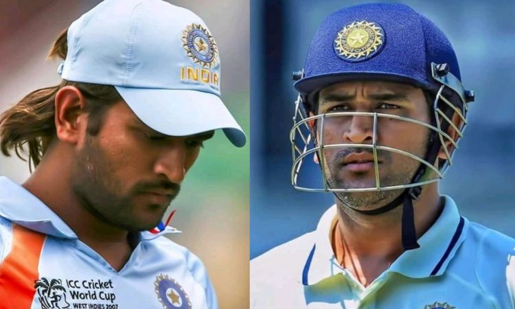 Cricket Image for Why Ms Dhoni Never Take Off His Helmet After Century