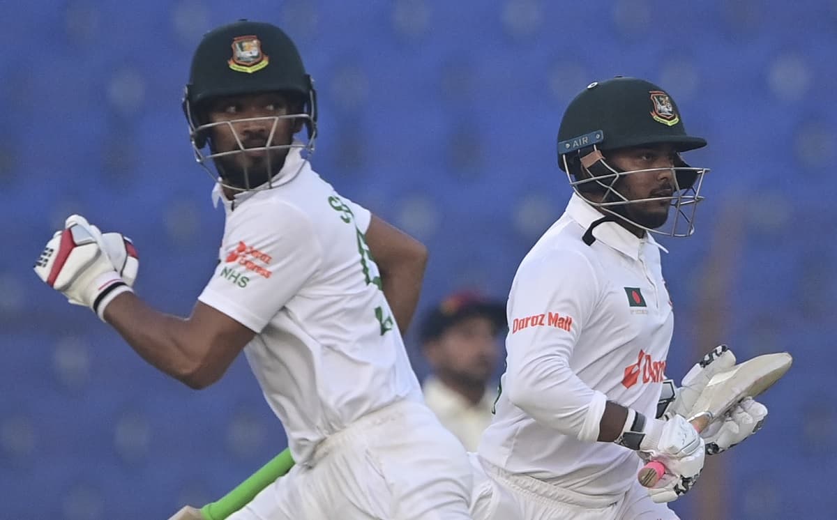 bangladesh 119-0 at lunch on day 4 need 394 runs to win 1st Test vs India