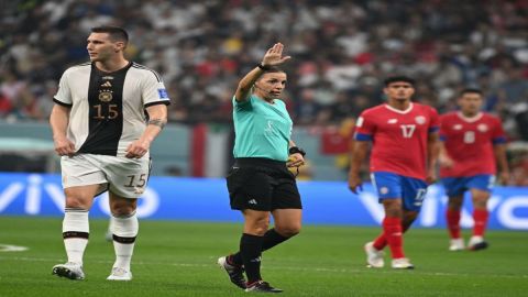 French referee Frappart enters record books as first woman to take charge of FIFA World Cup match