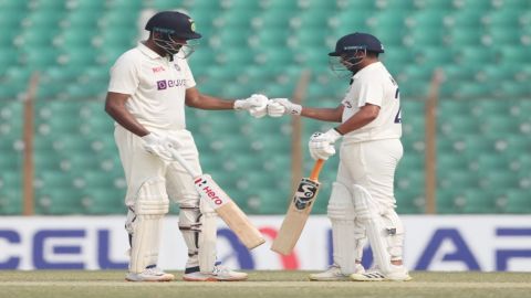 Bangladesh have been left frustrated by the resilience of Ravichandran Ashwin and Kuldeep Yadav!