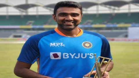 Ravichandran Ashwin was named the Man of the Match!