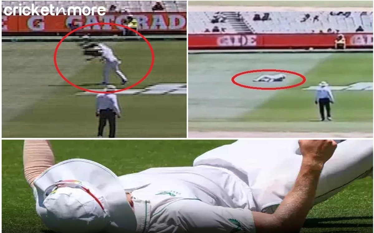 VIDEO: Spider Cam ने एनरिक नॉर्खिया को मारी टक्कर, गोल घुमकर दूर जा गिरा गेंदबाज़ VIDEO: Spider Cam ने एनरिक नॉर्खिया को मारी टक्कर, गोल घुमकर दूर जा गिरा गेंदबाज़
