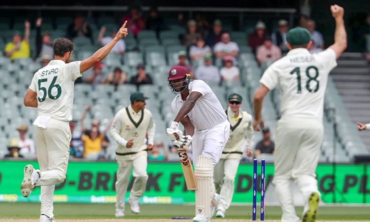 Cricket Image for Australia Bowl Out West Indies For 77 Runs In 2nd Test; Clinch 2-Match Test Series